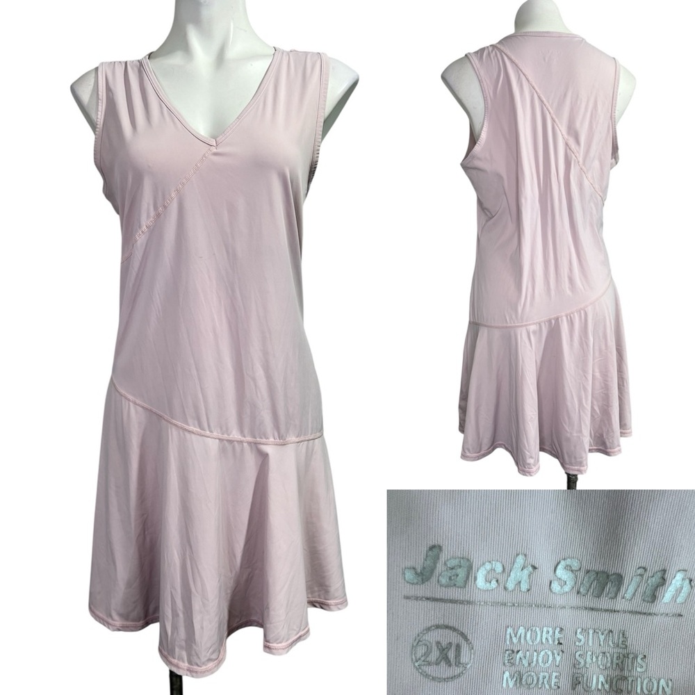Jack Smith athletic tennis dress plus size 2XL light pink golf outdoor